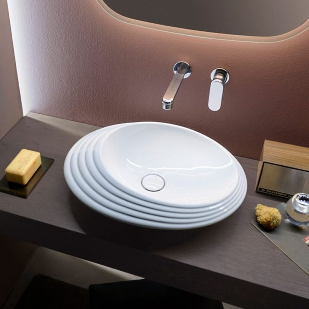 Lavabo Ovale Decorato